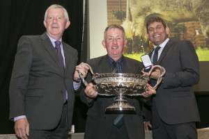 John Keane - Bushypark Herd receiving his award from Tom Kirley & Minister Andrew Doyle